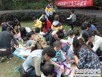 十月十五日江西九江亲子读书会——落叶的风采！